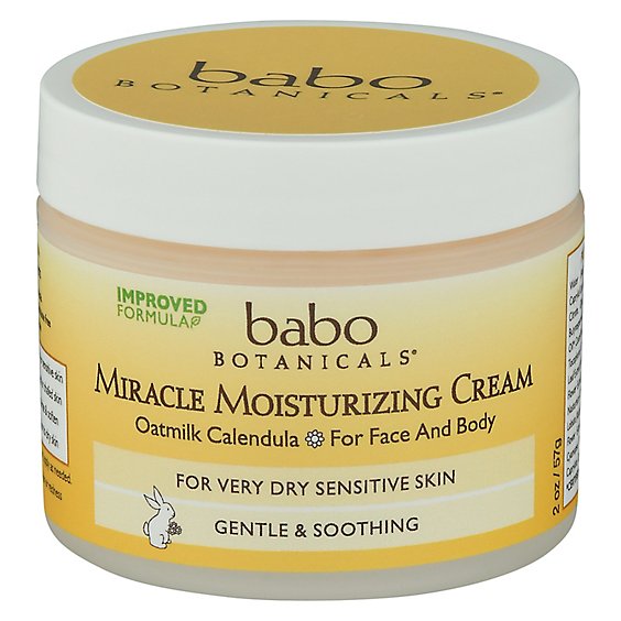 Babo Botanicals Miracle Cream Moisturizi - 2 OZ
