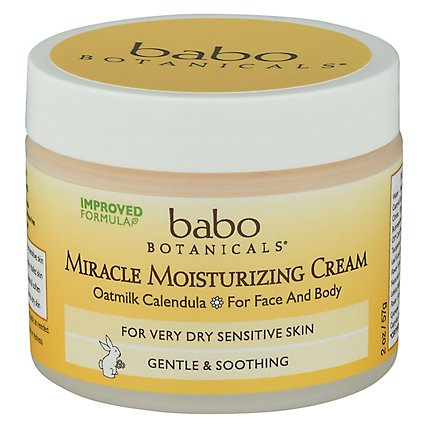 Babo Botanicals Miracle Cream Moisturizi - 2 OZ - Image 1