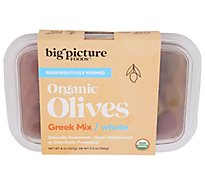 Big Picture Olive Organic Greek Mix Whole - 5.3 OZ