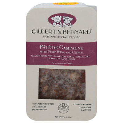 Gilbert & Bernard Pate Campagne With Port - 7 Oz - Image 3