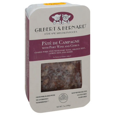 Gilbert & Bernard Pate Campagne With Port - 7 Oz - Image 2