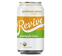 Revive Pineapple Lime Sparkling Probiotic - 12 Fl. Oz.