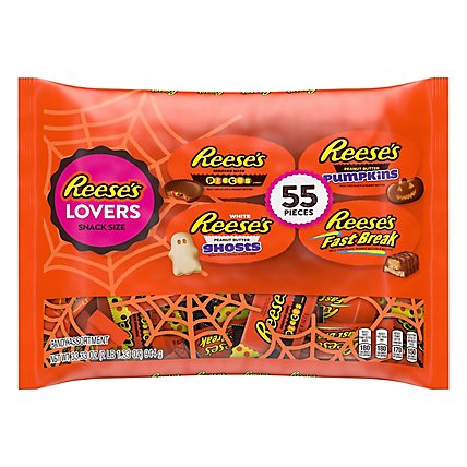 Reeses Lovers Snack Size Bags 55 Count - 33.33 Oz - Image 3