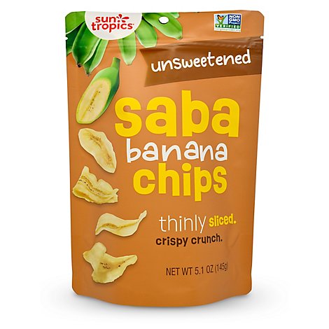 Island Saba Banana Chips Unsweetened - 5.1 OZ
