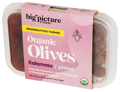 Big Picture Olive Organic Kalamata Pitted - 4.5 OZ - Image 4