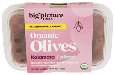 Big Picture Olive Organic Kalamata Pitted - 4.5 OZ - Image 1