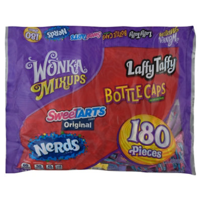 Ferrera Wonka Mixups Nerds Sweetarts LaffyTaffy Halloween Bags 180 Count - 43.76 Oz - Image 3