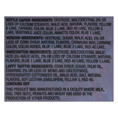 Ferrera Wonka Mixups Nerds Sweetarts LaffyTaffy Halloween Bags 180 Count - 43.76 Oz - Image 5