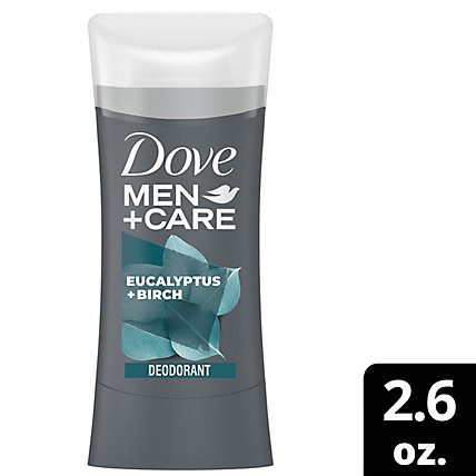 Dove Men Care Deodorant Stick Eucalyptus Birch - 2.6 OZ - Image 1