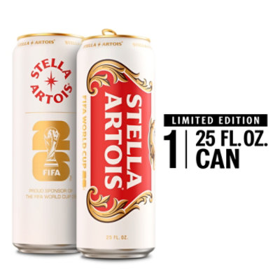 Stella Artois Premium Lager Beer Cans 5% ABV - 12-12 Oz - albertsons