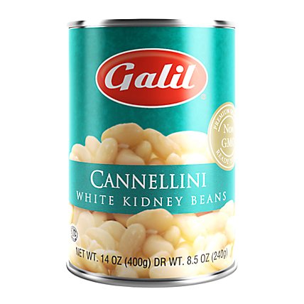 Galil Cannellini Beans White Kidney - 14OZ - Image 1