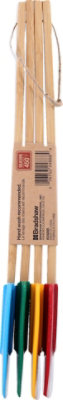 Gc Silicone Bamboo Spatula 4pk - 4 CT - Image 4