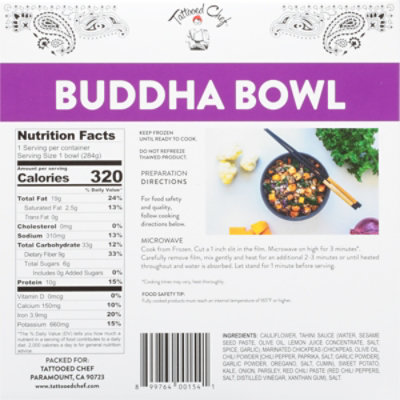 Tattooed Chef Entree Veggie Buddha Bowl - 10 Oz - Image 6