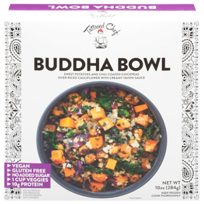 Tattooed Chef Entree Veggie Buddha Bowl - 10 Oz