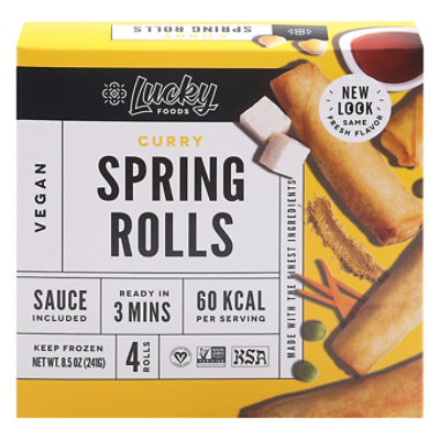 Lucky Foods Spring Roll Curry - 8.5 OZ - Image 3