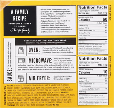 Lucky Foods Spring Roll Curry - 8.5 OZ - Image 6