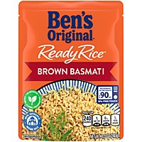 Ben's Original Ready Rice Easy Dinner Side Brown Basmati Rice Pouch - 8.5 Oz - Image 2