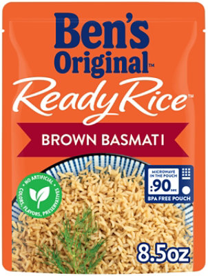 Bens Original Brown Basmati Ready Rice Side Dish - 8.5 OZ