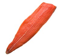 Salmon Atlantic Fillet Fresh 4 Lbs & Up - 4 Lb