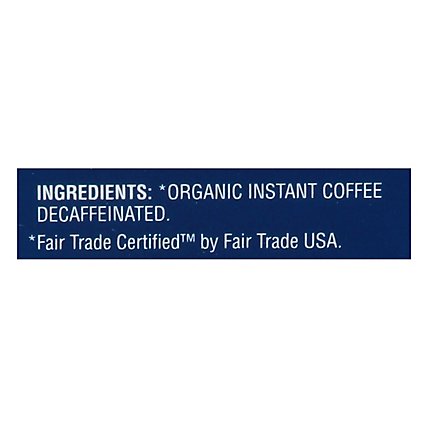 O Organics Coffee Instant Decaffeinated - 3.53 OZ - Image 4