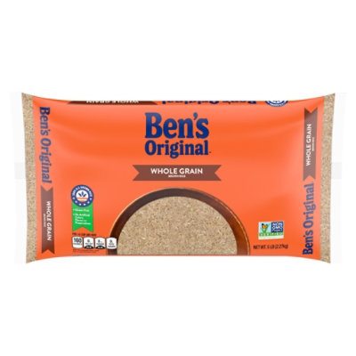 Ben's Original Original Parboiled Whole Grain Brown Dry Rice Bag - 5 Oz - Image 2