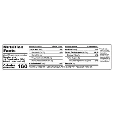 Ben's Original Original Parboiled Whole Grain Brown Dry Rice Bag - 5 Oz - Image 3