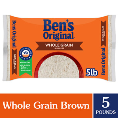 Ben's Original Original Parboiled Whole Grain Brown Dry Rice Bag - 5 Oz - Image 1