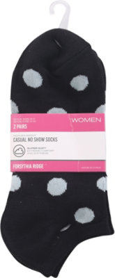 Fr Wmn No Show Cas Ss Blk - 2 CT - Image 2