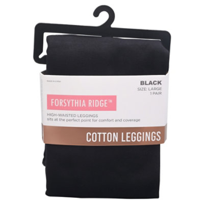 Fr Wmn Leggings Black Lrg - EA - Image 3