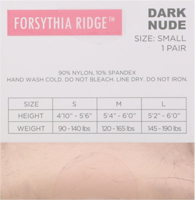 Fr Sheer Tights M/nude Sml - EA - Image 4