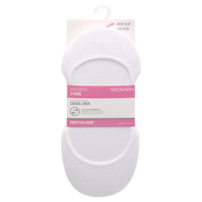 Fr Wmn Liner Casual Str Wh - 2 CT