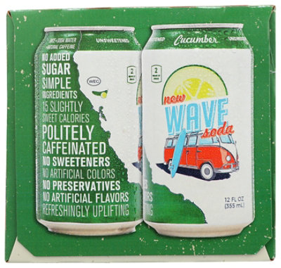 Wave Soda Cucumber 6pack - 6-12FZ - Image 3