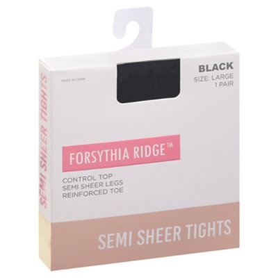 Fr Semi Shr Tights Blk Lrg - EA