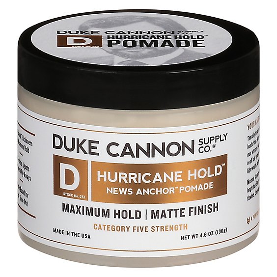Duke Cannon Supply Hurricane Hold Pomade - Each