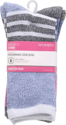 Fr Wmn Crew Ath Cush Mlt - 2 CT - Image 2