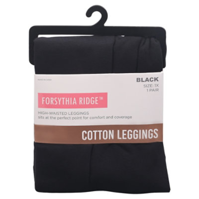 Fr Wmn Leggings Black 1x - EA - Image 1