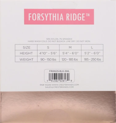 Fr Opaque Tights Blk Sml - EA - Image 4