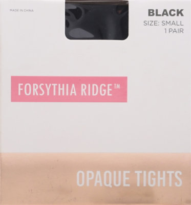 Fr Opaque Tights Blk Sml - EA - Image 2