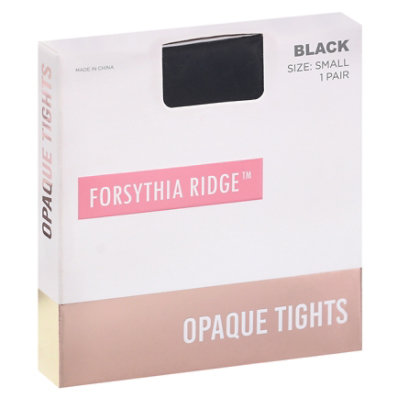 Fr Opaque Tights Blk Sml - EA
