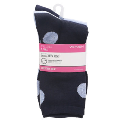 Fr Wmn Crew Casual Str Mlt - 3 CT - Image 3