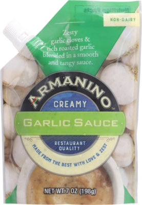 Creamy Garlic Sauce In Spouted Pouch 7 Oz - 7 OZ - Image 2