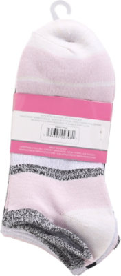 Fr Wmn No Show S/sft Pink - 4 CT - Image 4