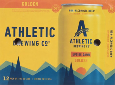 Athletic Non-Alcohol Upside Dawn In Cans - 12-12 Fl. Oz. - Image 6