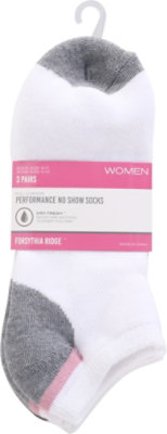 Fr Wmn No Show Ath Cush Wh - 2 CT - Image 2