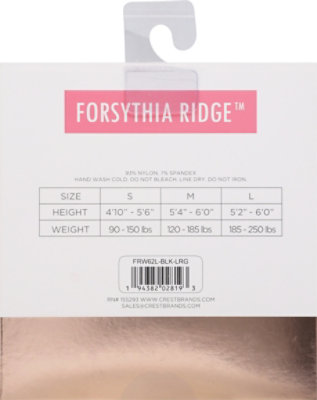 Fr Opaque Tights Blk Lrg - EA - Image 4