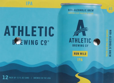 Athletic Non-Alcohol Run Wild In Cans - 12-12 Fl. Oz. - Image 6