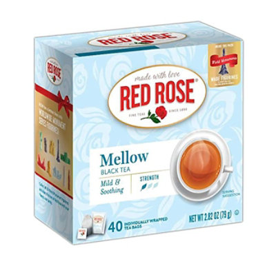 Red Rose Mellow Perfecta Tea 40 CT Albertsons