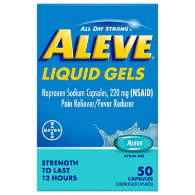 Aleve Liquid Gels 2dz - 50 CT - Image 3