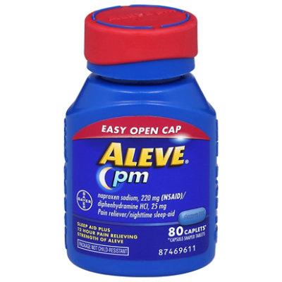 Aleve Pm With Easy Open Cap 2dz - 80 CT