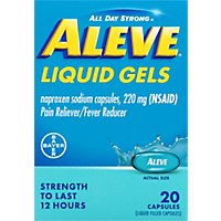 Aleve Liquid Gels 20ct 3dz - 20 CT - Image 2